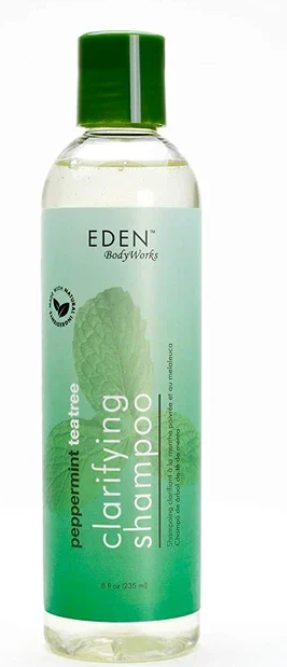 EDEN BodyWorks Peppermint Tea Tree Clear Shampoo, 8oz-