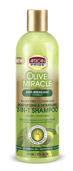 African Pride Olive Miracle Shampoo 12oz