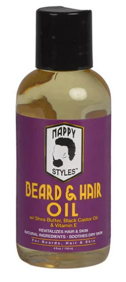 Nappy Styles Beard & Hair Oil (4oz)