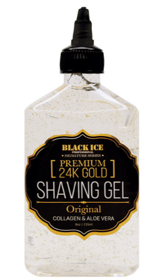 Black Ice Signature Series 24K Gold Shaving Gel