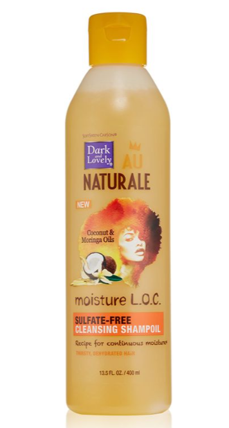 SoftSheen-Carson Dark and Lovely Au Naturale Moisture LOC Sulfate-Free Cleansing Shampoil, 13.5 fl oz - SALE