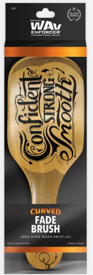 #553 WavEnforcer Curved Inked Fade Brush