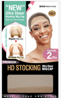 HD Ultra Sheer Stocking Wig Cap / Medium Nude