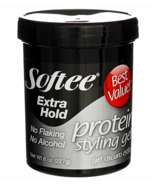 SOFTEE Drk Protein Styling Gel Extra Hold 8oz