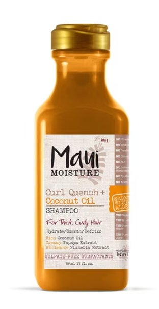 Maui Moisture Curl Quench + Coconut Oil Shampoo 13 Ounce
